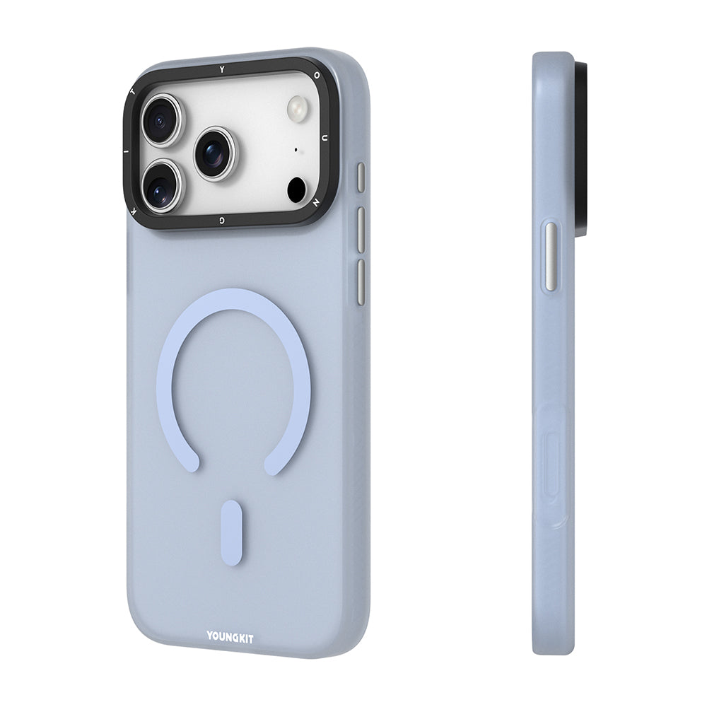 Youngkit Hidden Sand Serisi iPhone 17 Pro M-safe Şarj Özellikli Telefon Kılıfı Youngkit Hidden Sand Serisi iPhone 17 Pro M-safe Şarj Özellikli Telefon Kılıfı